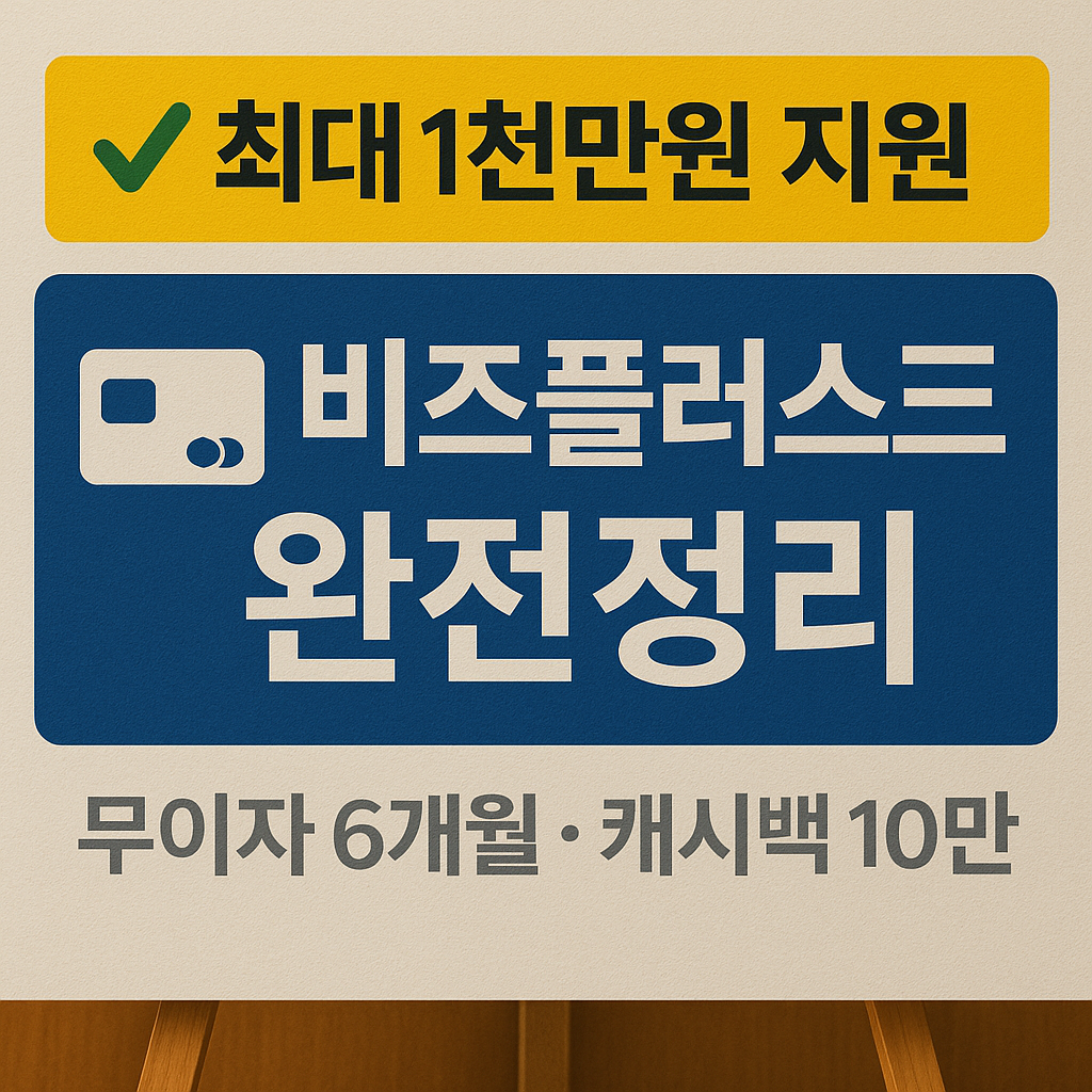 비즈플러스 카드 관련 사진