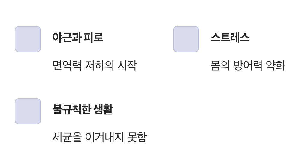 진짜 범인은 따로 있었다, 바로 ‘면역력’