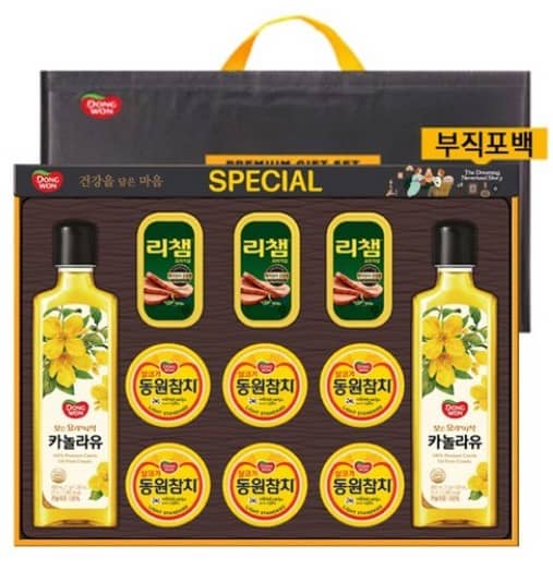 추석 명절 선물세트 스팸 참치