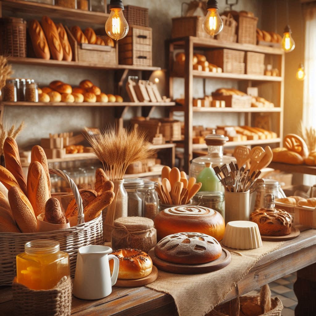 베이커리 배경
