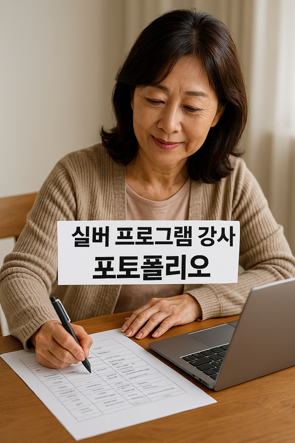 실버 프로그램 강사 포트폴리오