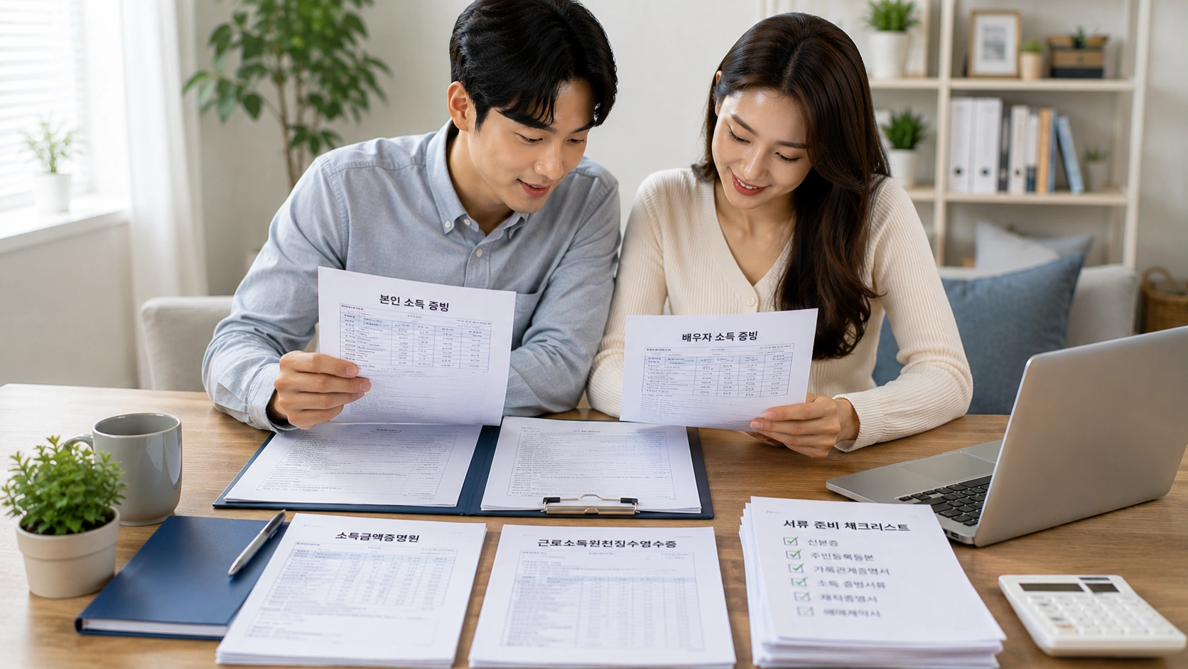 생애최초_디딤돌대출_맞벌이부부_서류준비
