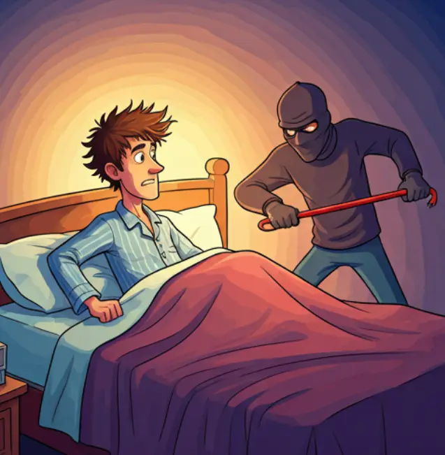 강도와-싸우는-꿈해몽-1