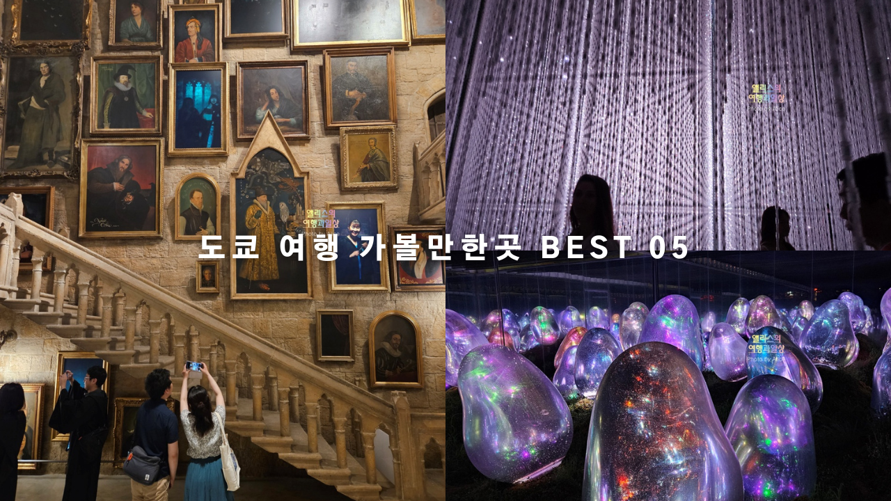 도쿄 자유여행 가볼만한곳 BEST 05 실내 포함 해리포터 스튜디오 팀랩 플래닛 도쿄 포함