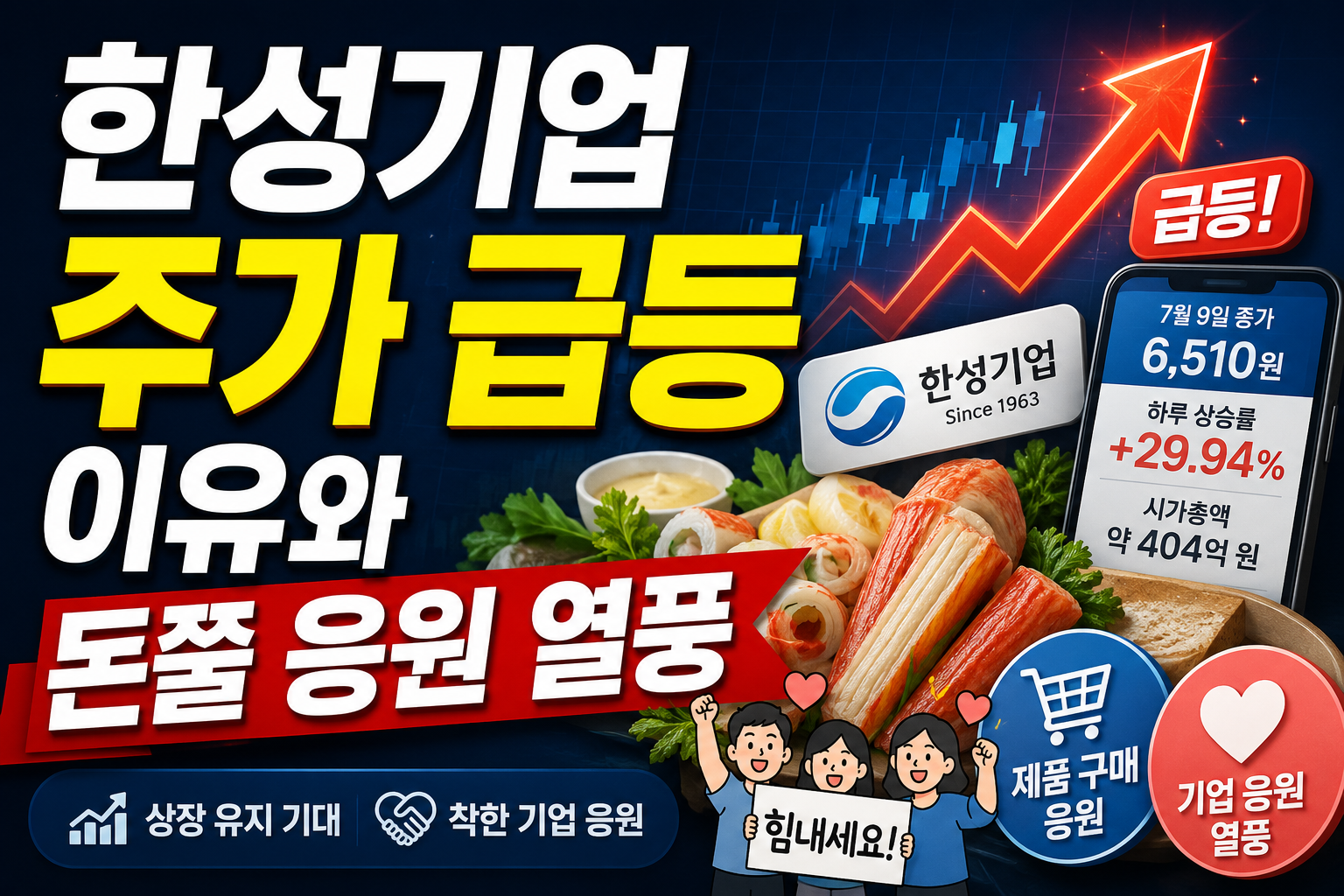한성기업 주가
