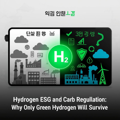 수소 ESG와 탄소 규제｜그린수소만 살아남는 이유
