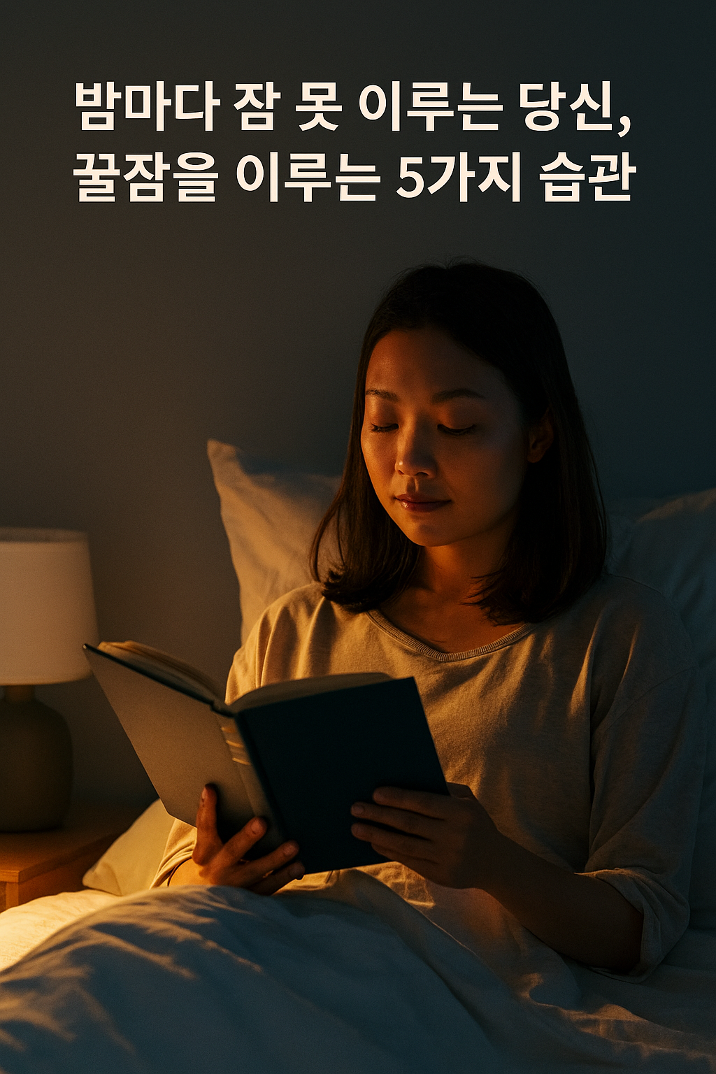 밤마다 잠 못 이루는 당신, 꿀잠을 이루는 5가지 습관
