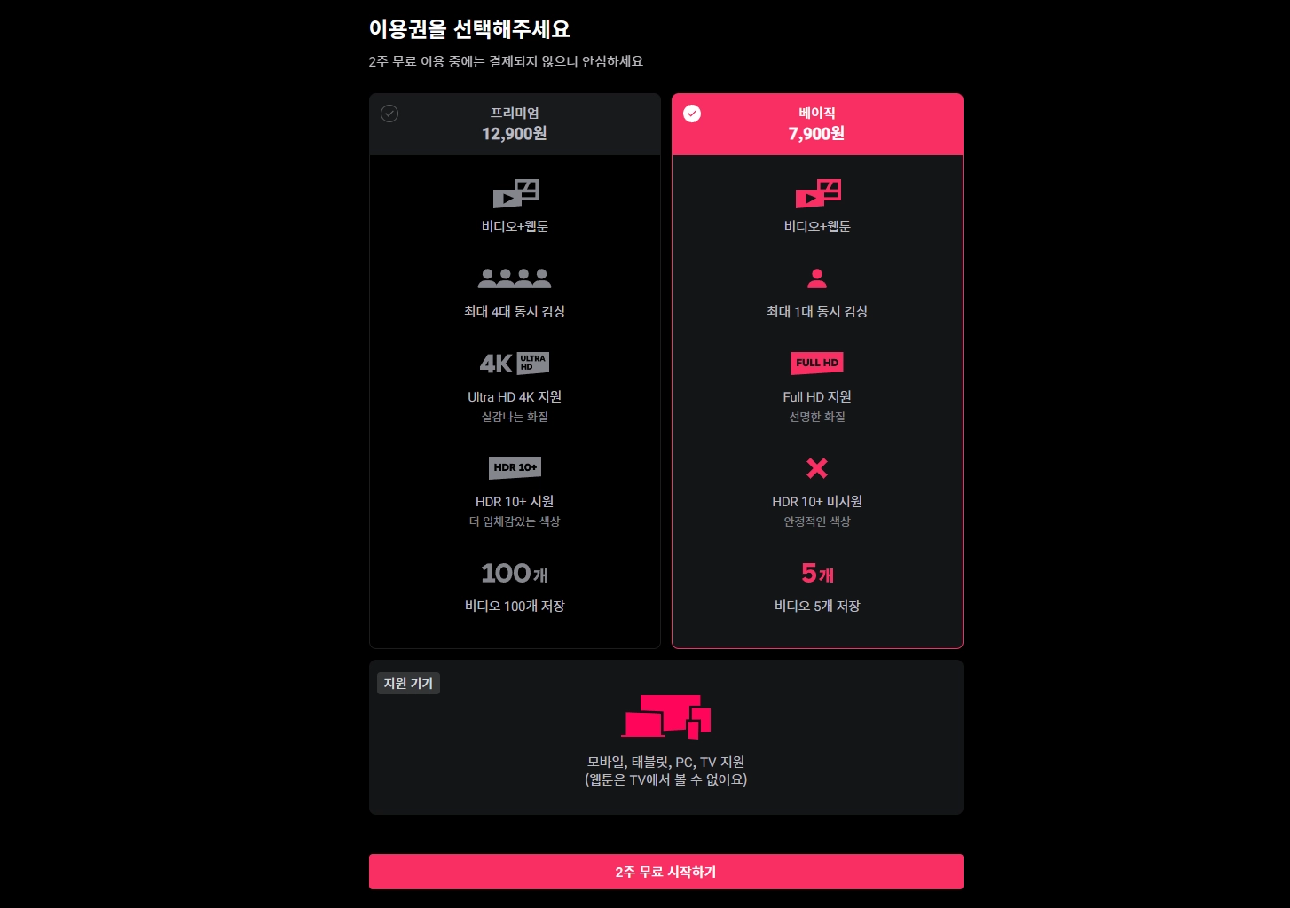 왓챠-2주-무료-이용