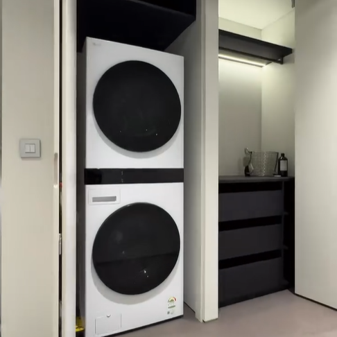 세탁기와 건조기.