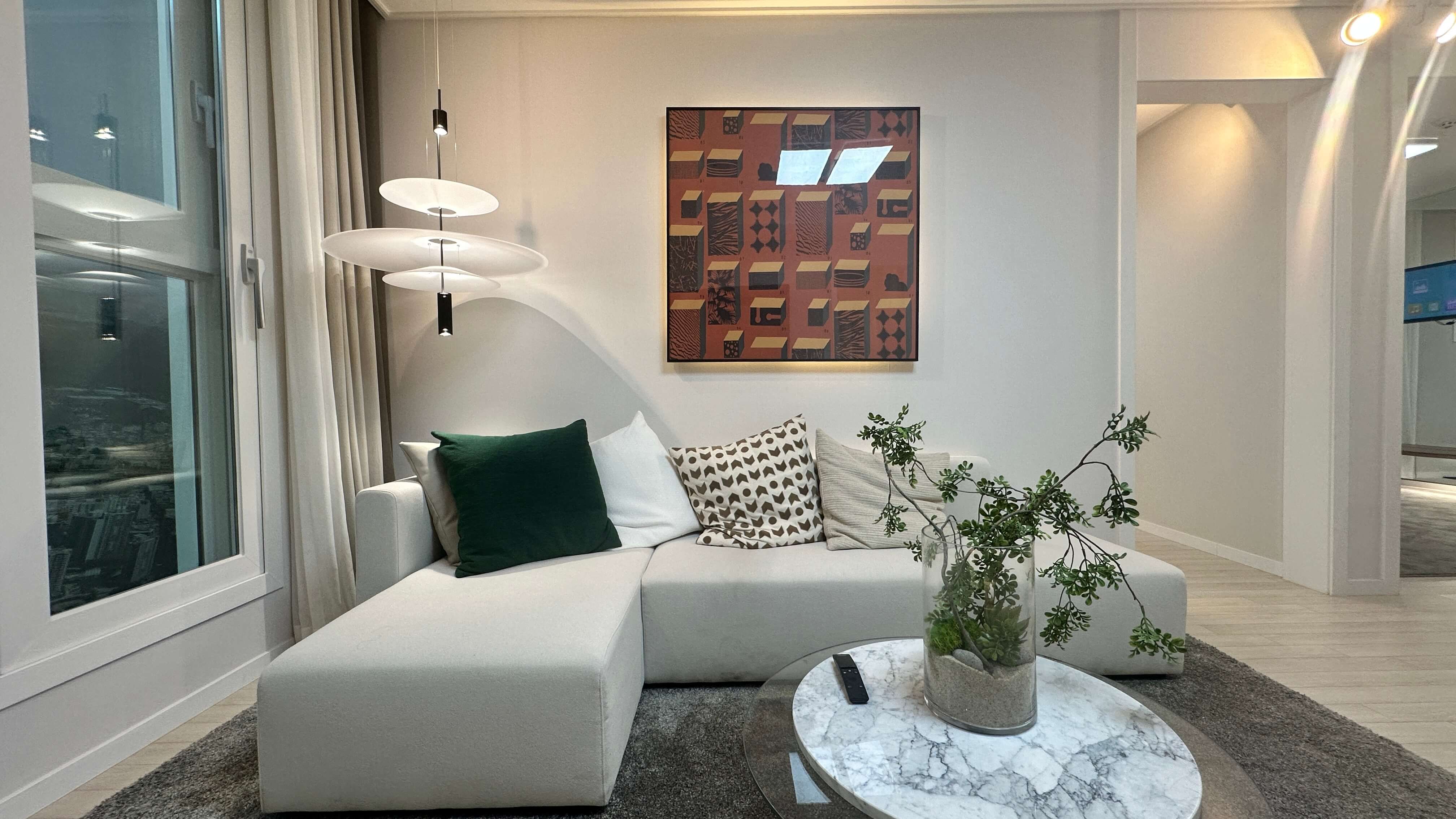 부천역 월드메르디앙 거실