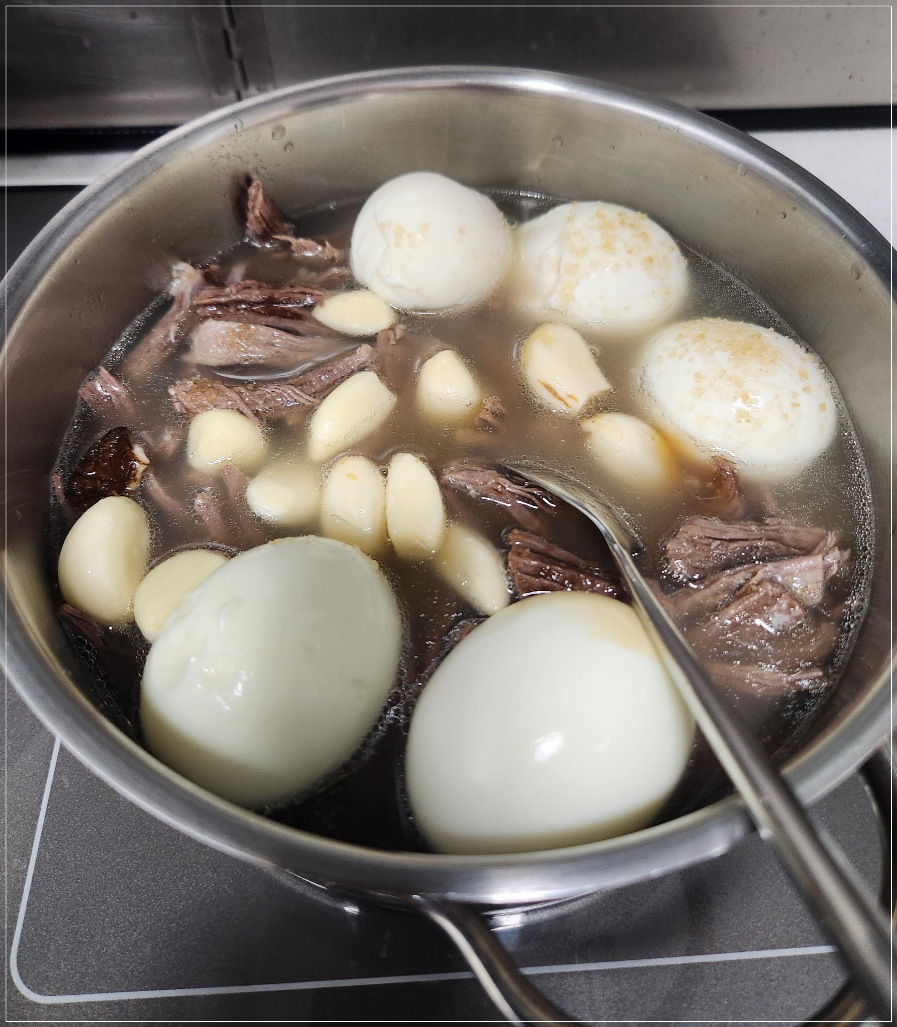 장조림 졸이기