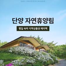 단양 소백산 자연휴양림 예약