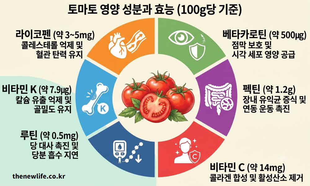 토마토 효능 영양성분