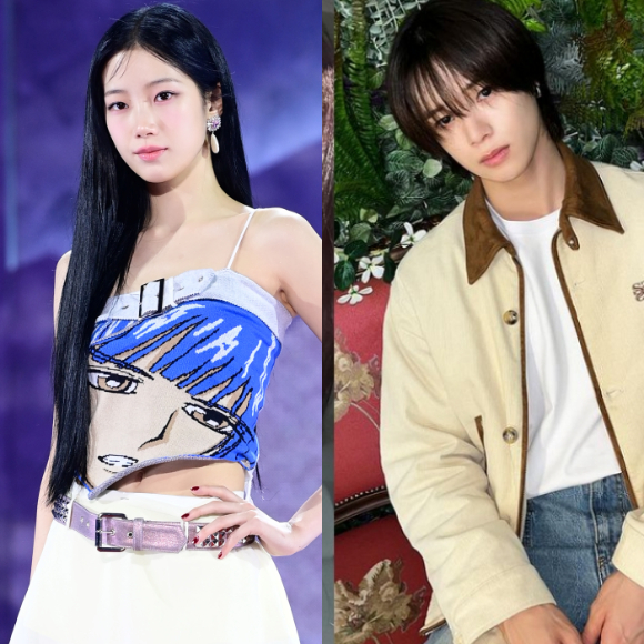 르세라핌 카즈하와 앤팀 케이가 열애설을 부인했다. [사진=조이뉴스24 포토DB/앤팀 SNS]