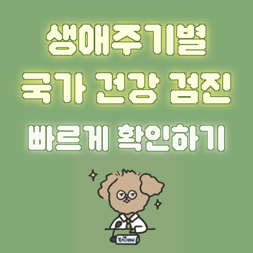 생애주기별 국가건강검진
