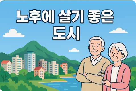 노후에 살기 좋은 도시
