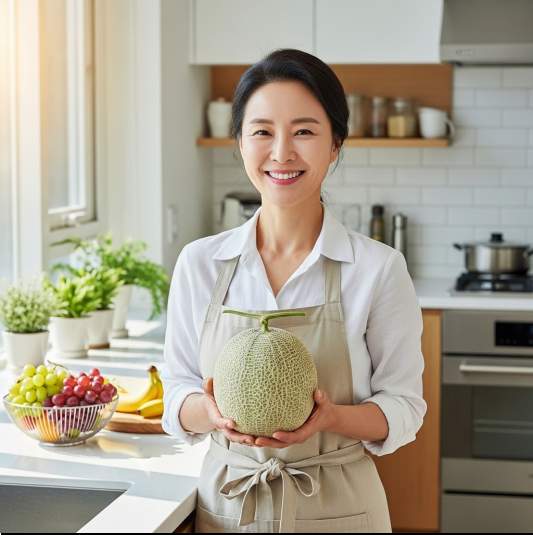 한의학에서 멜론은 '첨과(甛瓜)'라 불리며, 성질이 차고 맛이 달아 열기를 내리고 갈증을 해소하는 데 사용되어 왔습니다.