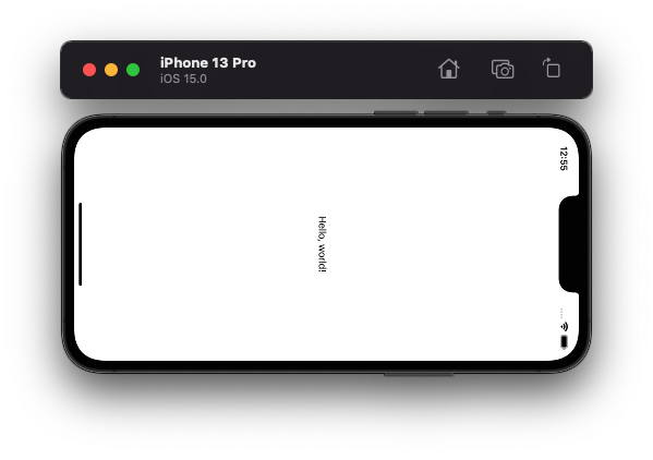 SwiftUI : 가로 회전 기능 끄는 방법 SwiftUI : 가로 회전 기능 끄는 방법