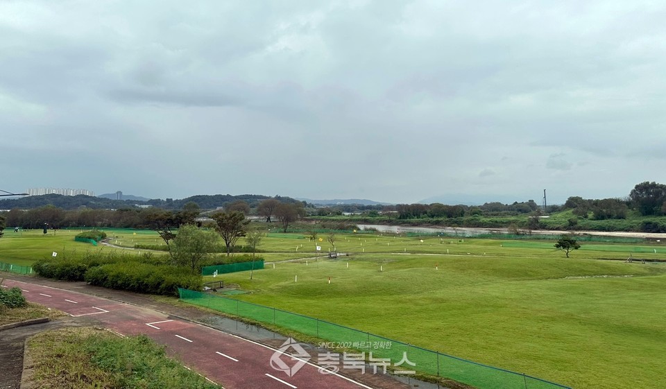 충청북도 청주 미호강파크골프장 소개