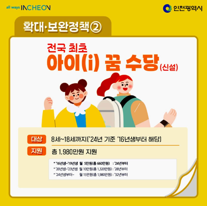아이 꿈 수당