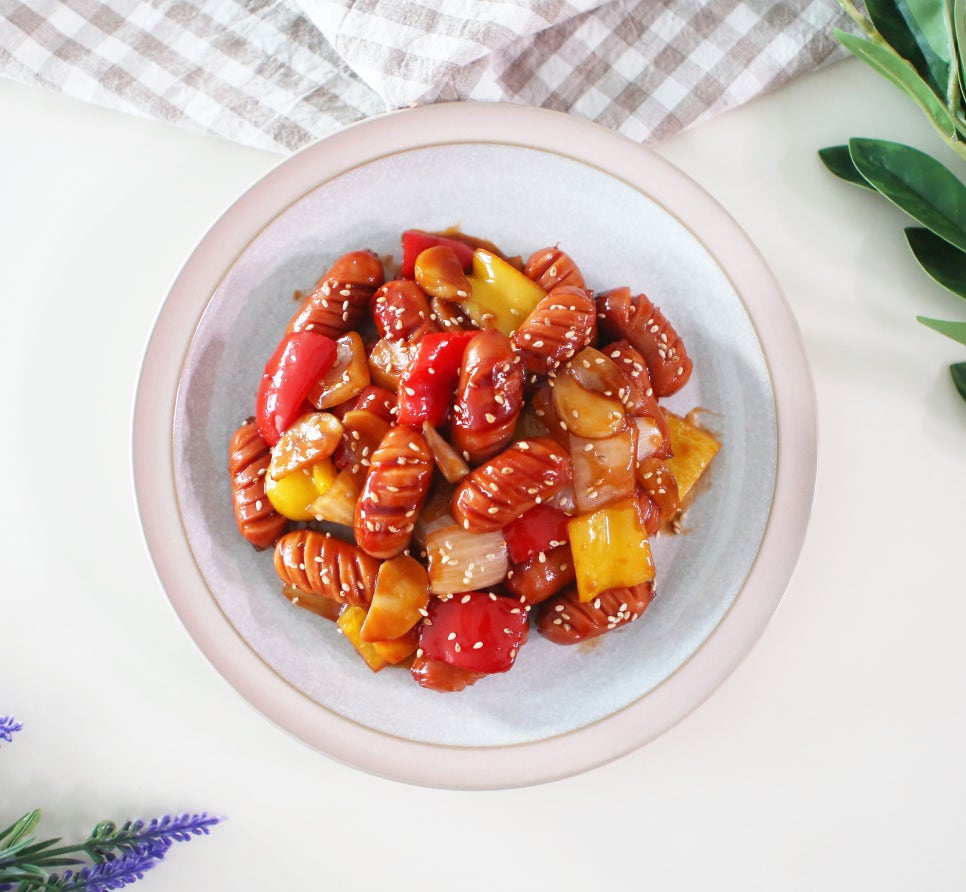 소세지야채볶음