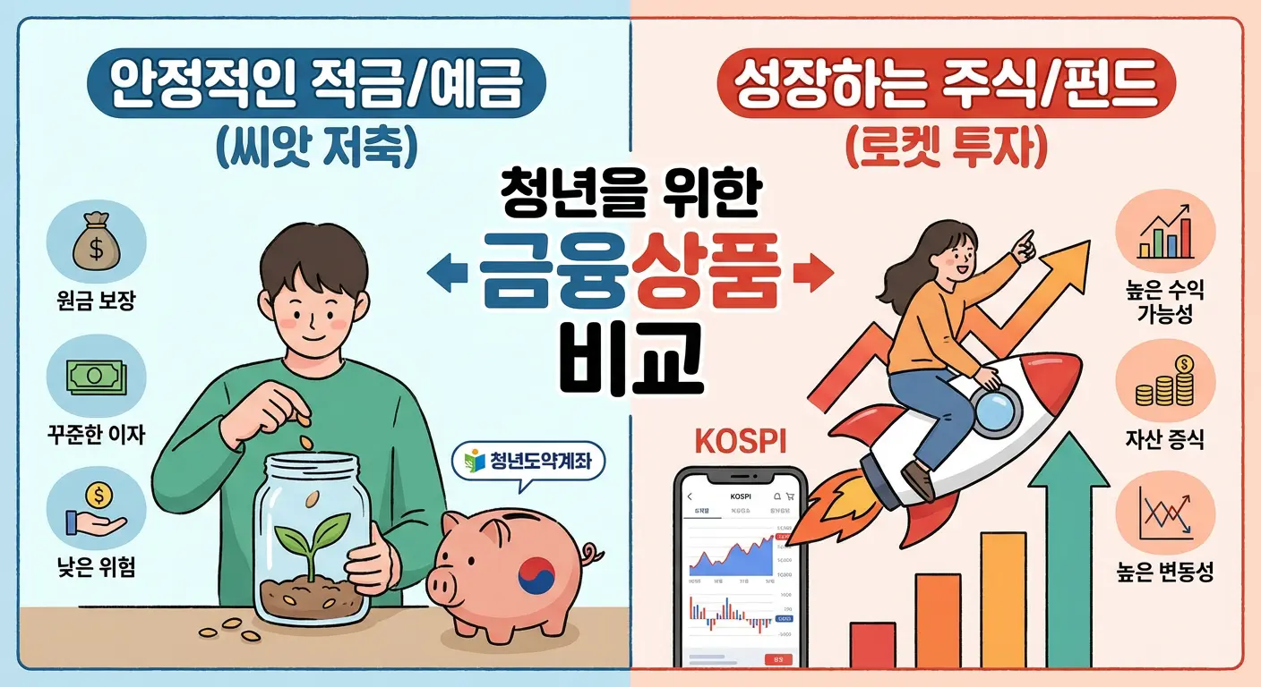 청년희망적금과 청년도약계좌 비교
