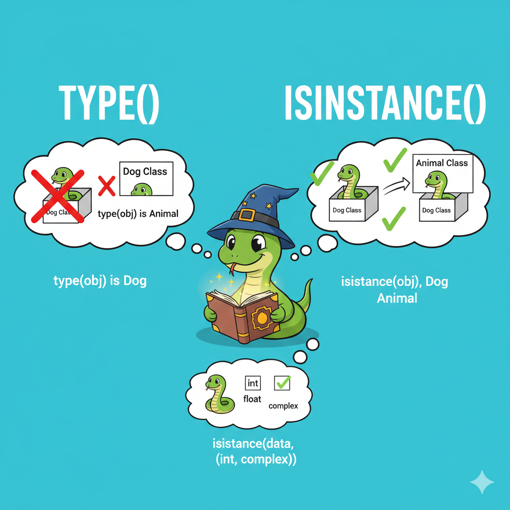 isinstance() vs type()