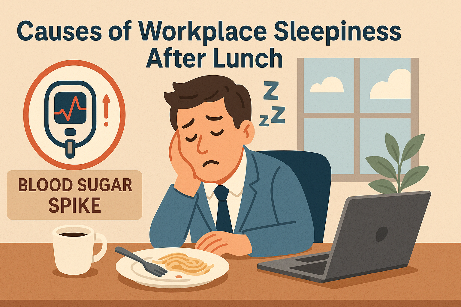 직장인 점심 후 졸림의 원인, 혈당 스파이크