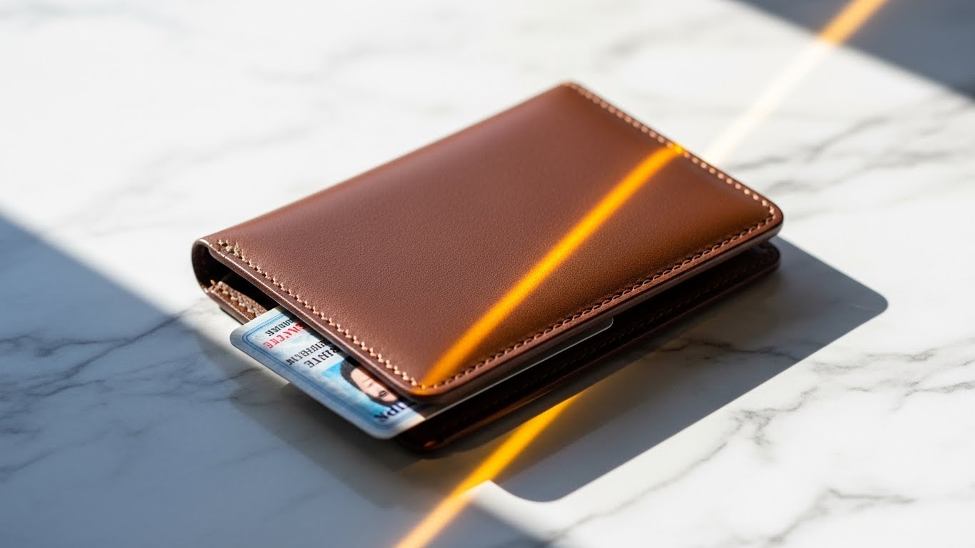 마일리지 제도를 통해 깨끗하고 안전하게 보호받고 있는 운전면허증과 지갑