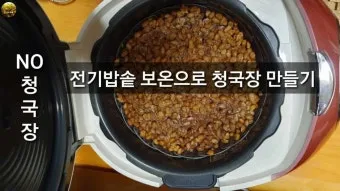 전기밥솥으로 청국장 만들기 쉬운 레시피_8