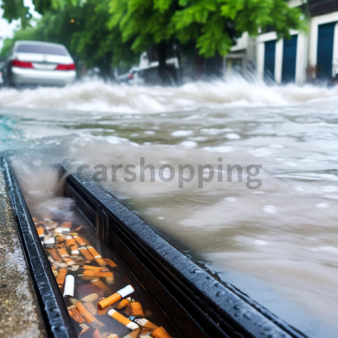 운전 중 담배꽁초 무단투기 신고