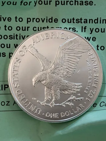 APMEX 이글코인 뒷면