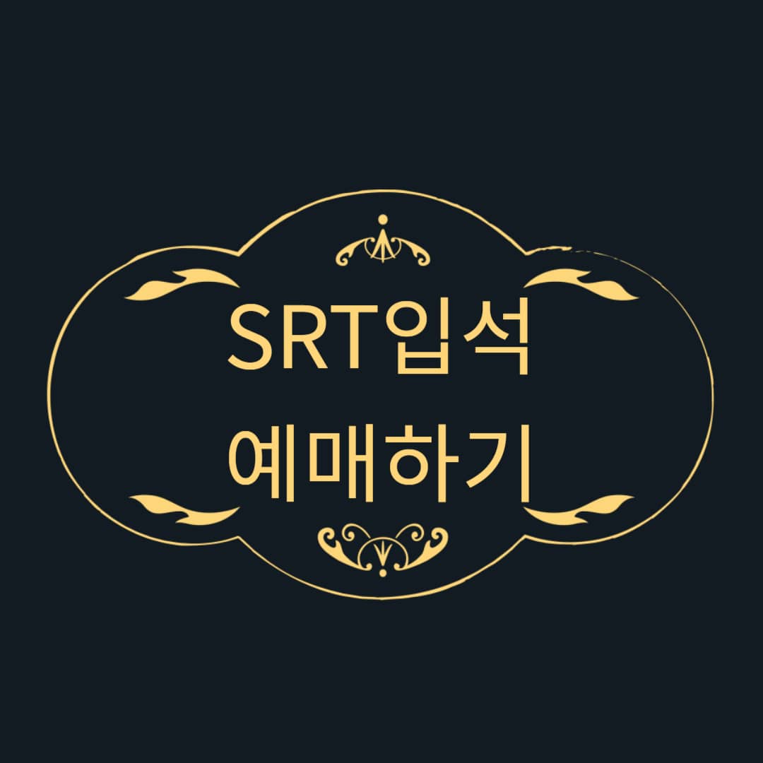 SRT 매진 시 탑승방법 SRT 구간연장 SRT 입석예매(병합승차권)