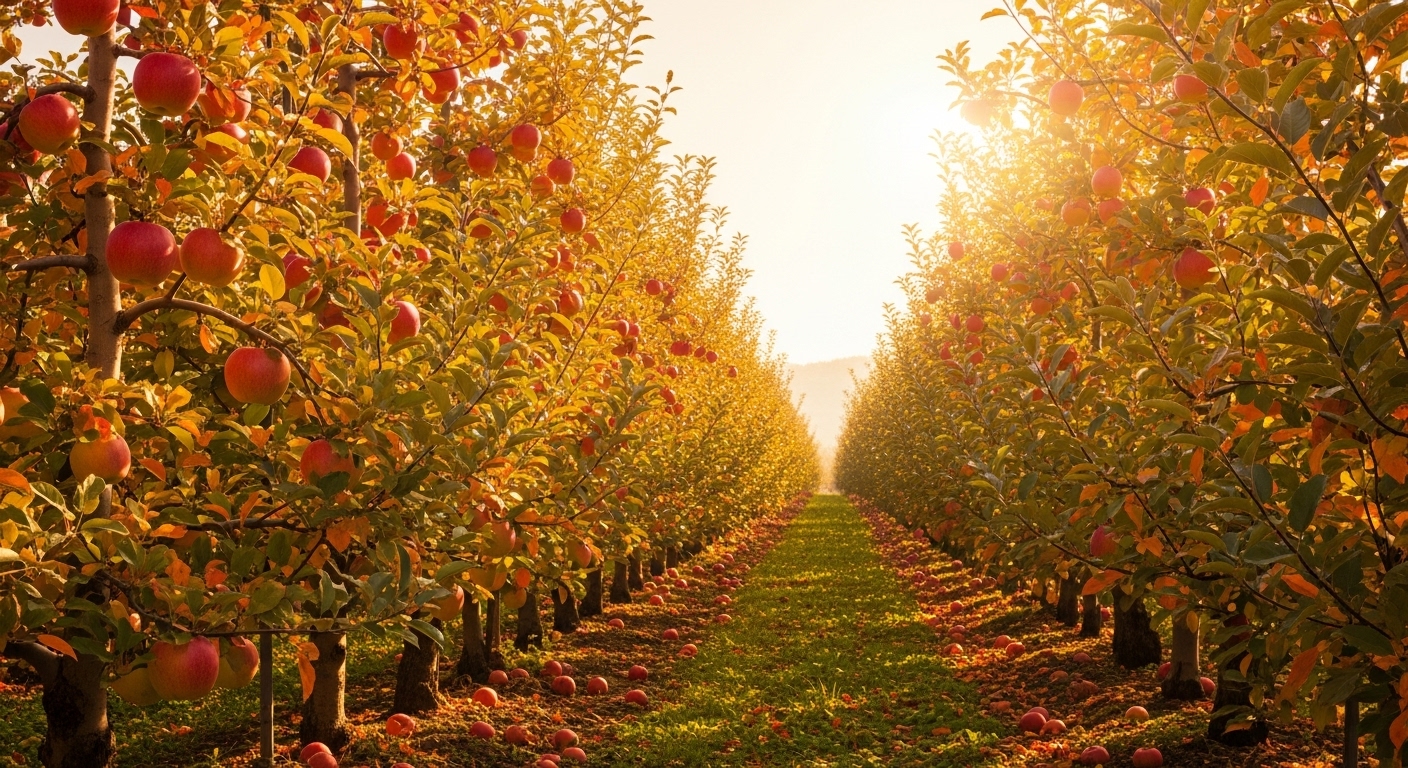 8월 제철과일 사과