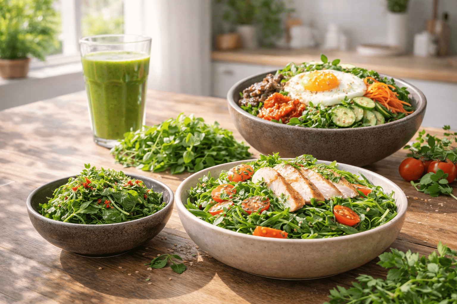 실생활에 적용하는 돌나물 레시피