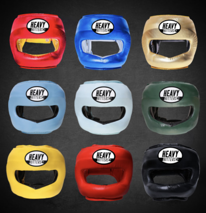 헤비히터 코보호 헤드기어