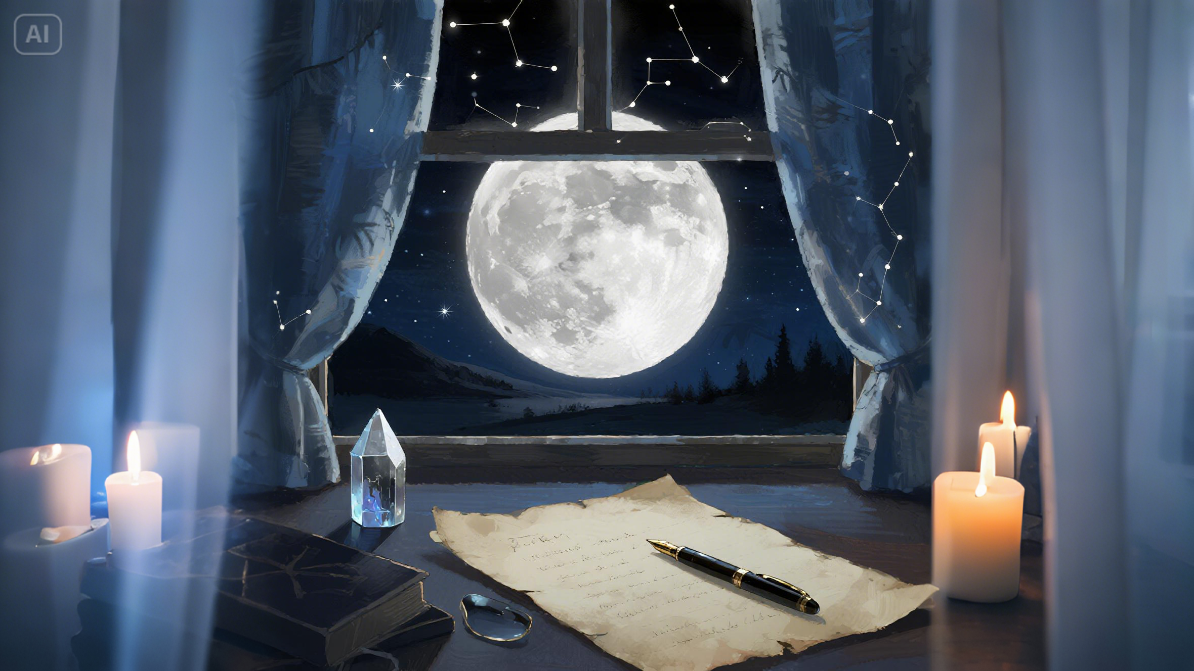 염소자리 만월 의식, 현실로 이루어지는 소원 작성