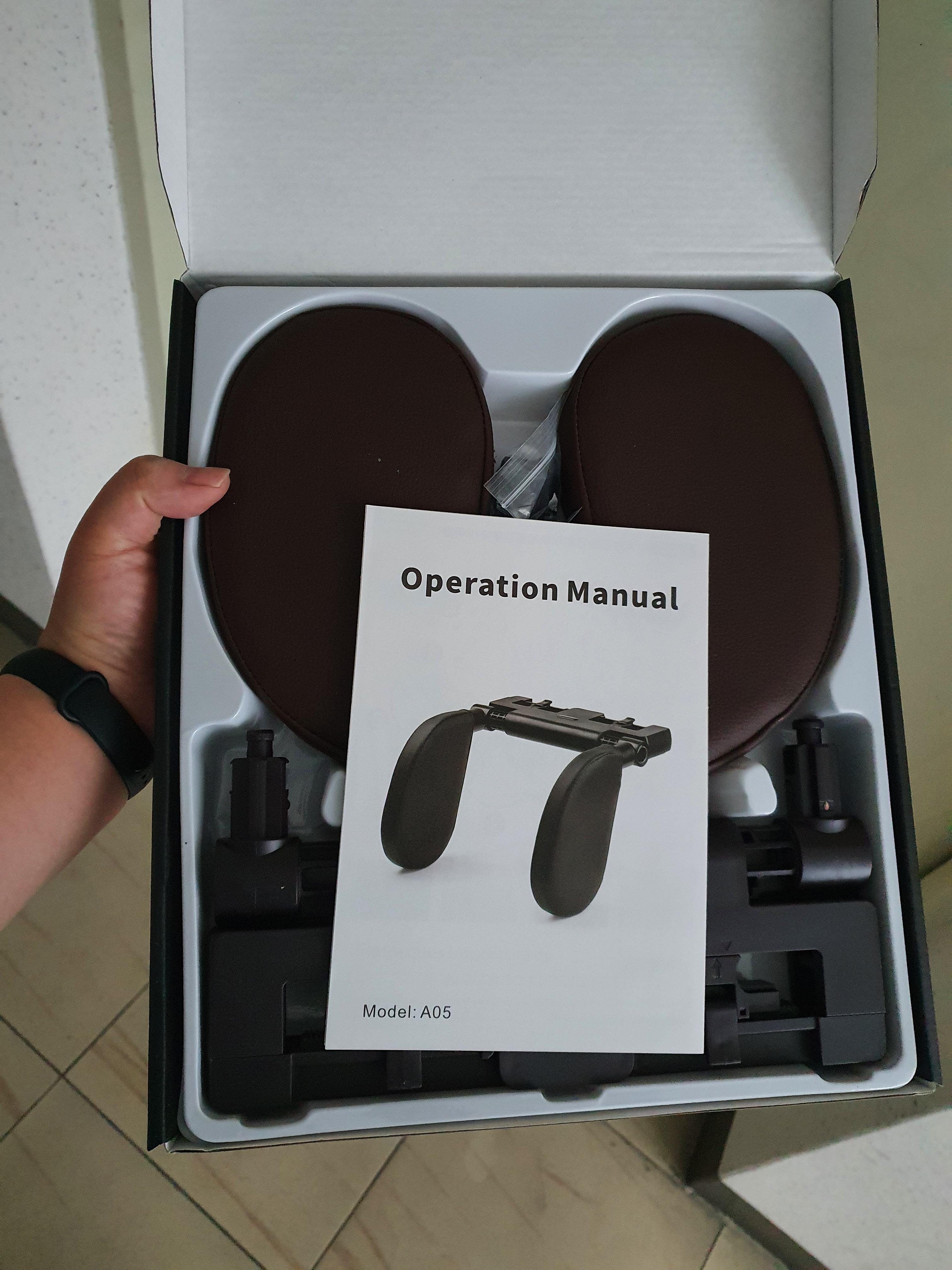 카시트 헤드레스트 동봉된 사진