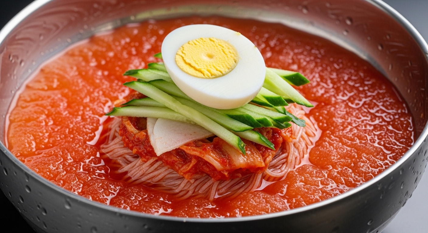 열무국수