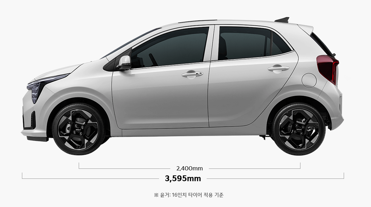 더 뉴 모닝 측면부