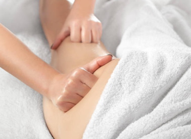 다리 림프절 마사지