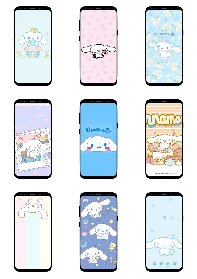 산리오 시나모롤 배경화면