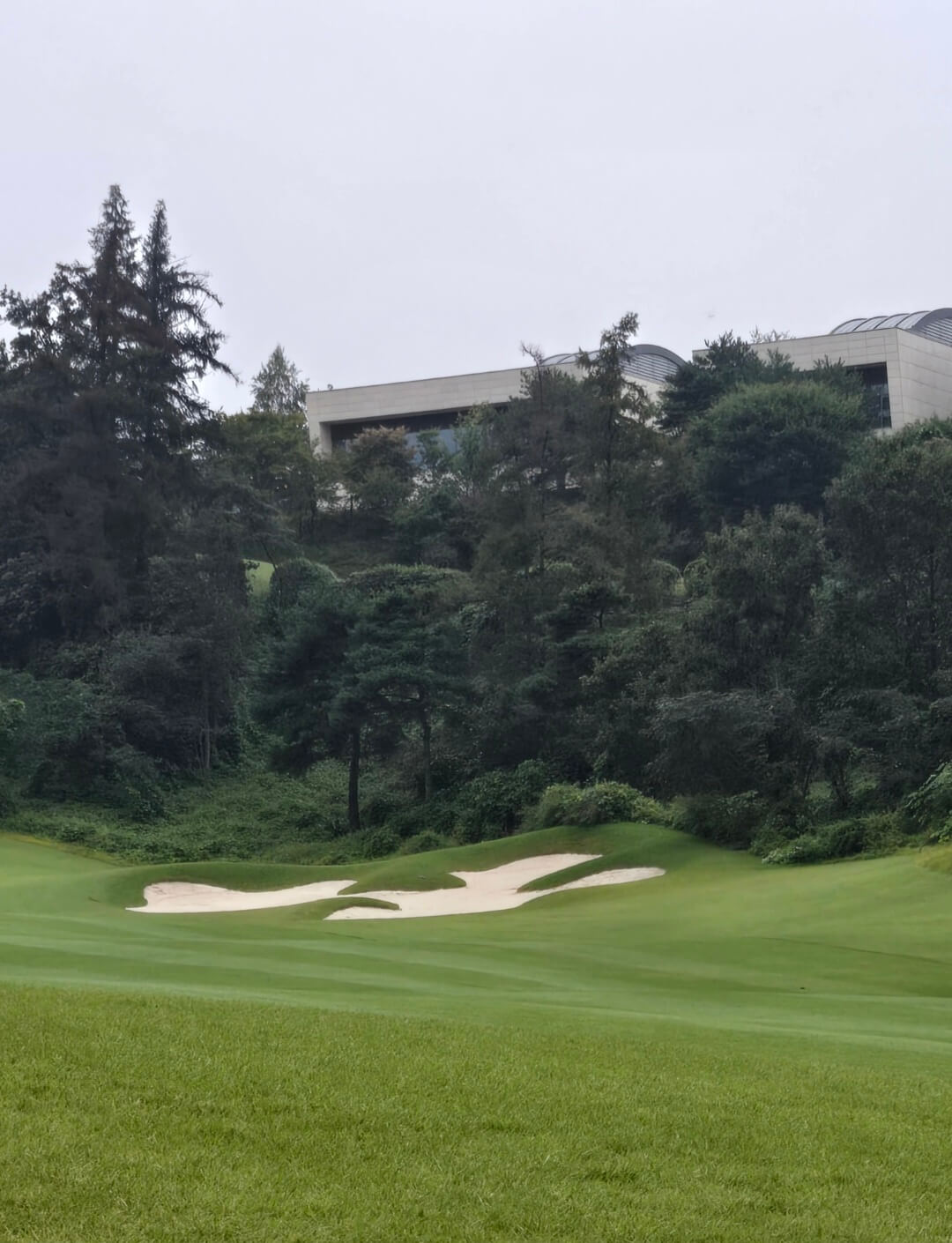 남춘천cc 빅토리코스 페어웨이 벙커