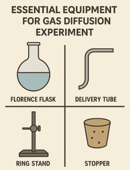 기체 확산 실험에 필요한 실험 장비 및 활용법 완벽 안내