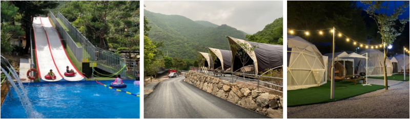 양산 캠프포레 캠핑장