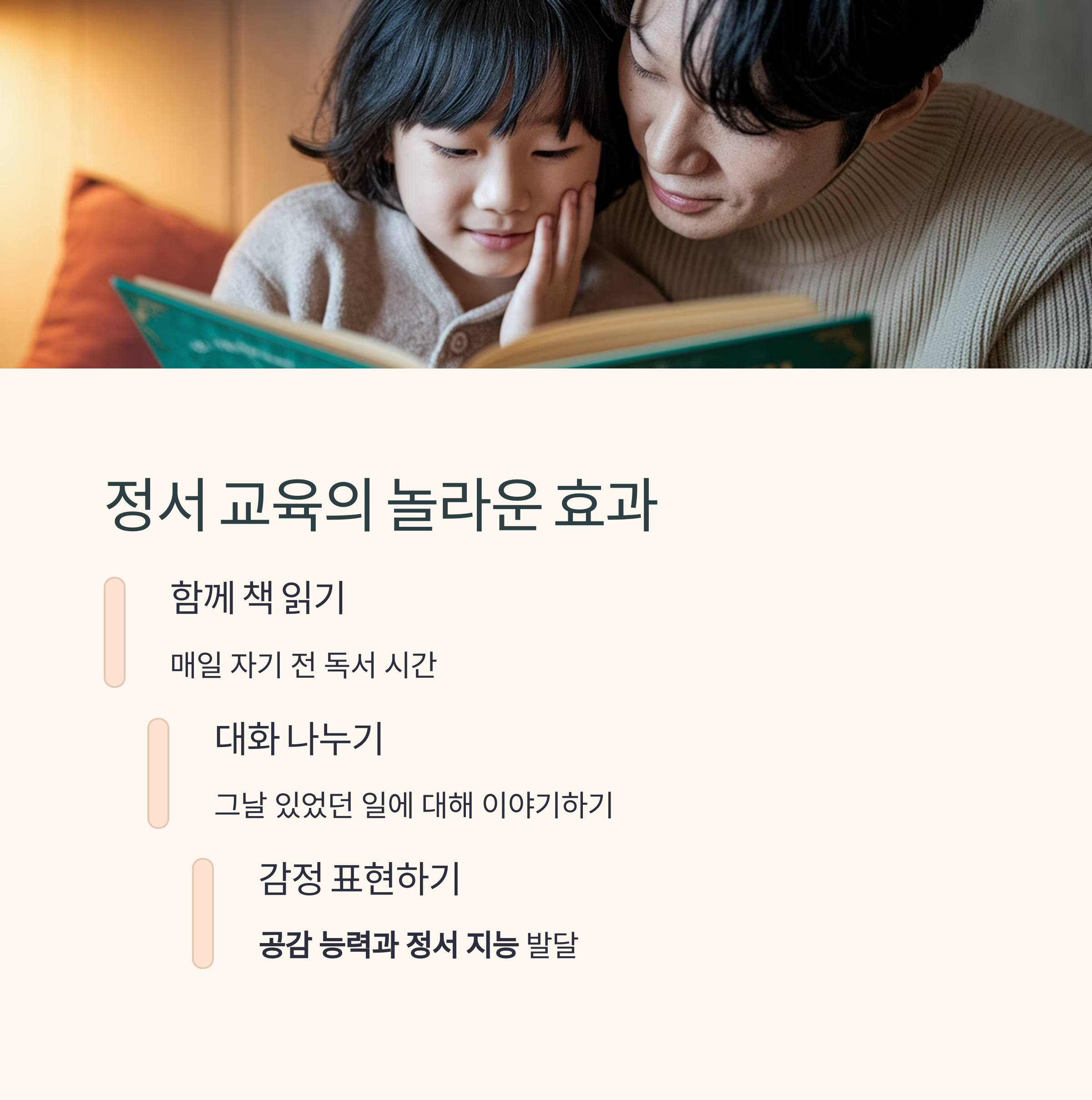 유아 사교육 &ndash; 정서 교육의 구체적 방법 제시