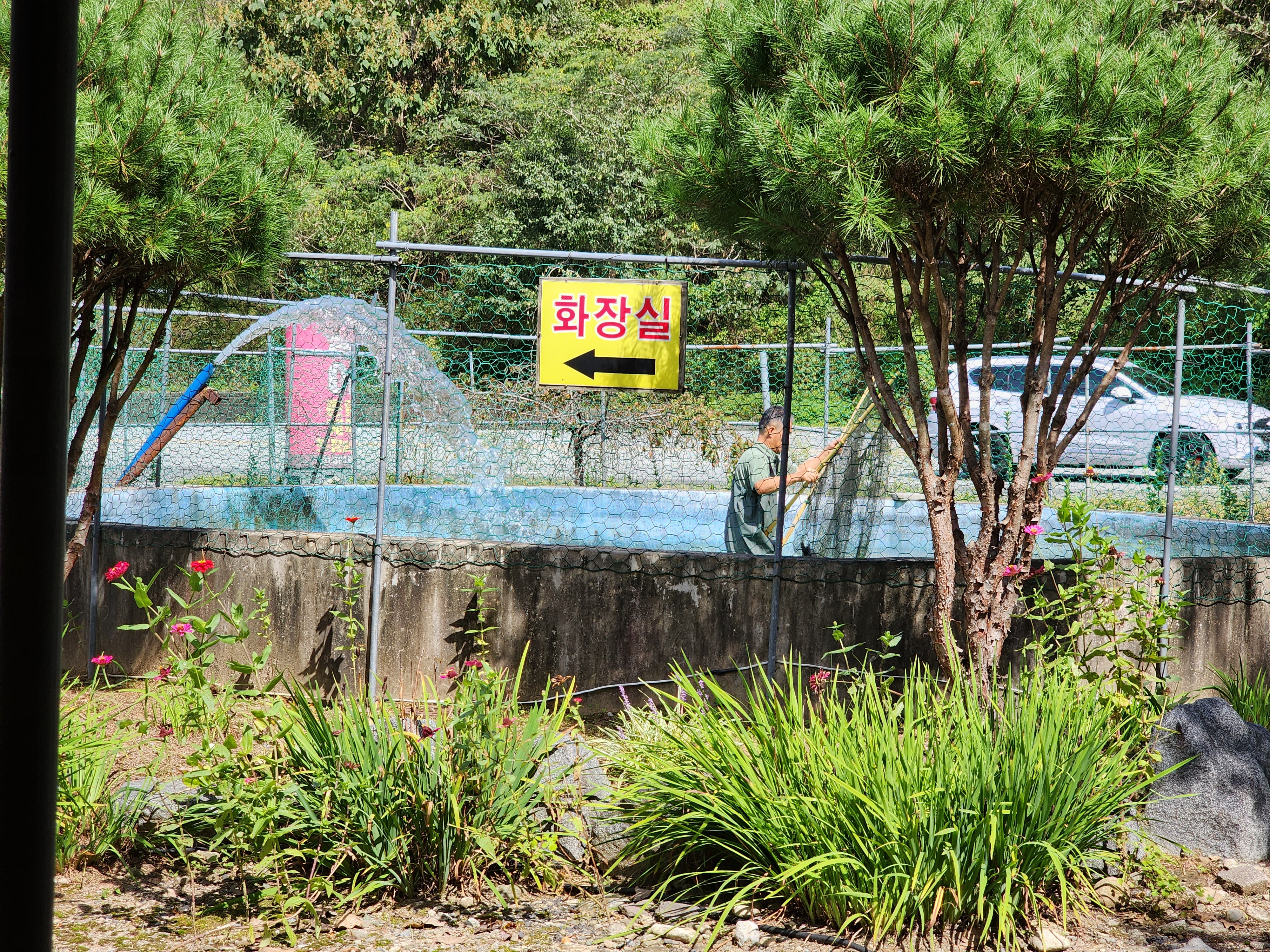 양식 송어 키우는 곳