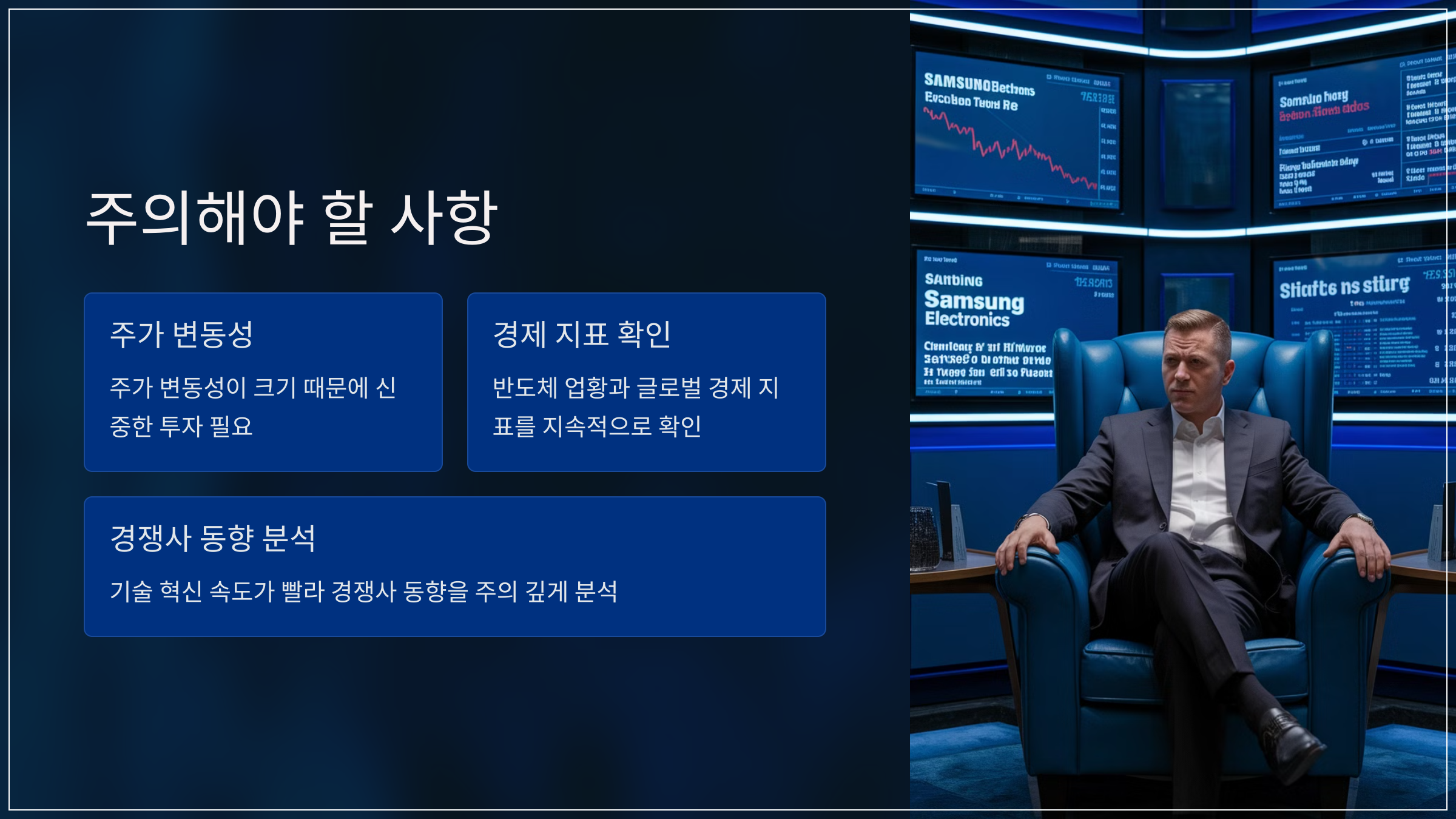 주의해야 할 사항