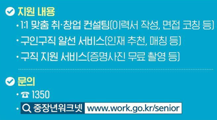 중장년 일자리 지원센터