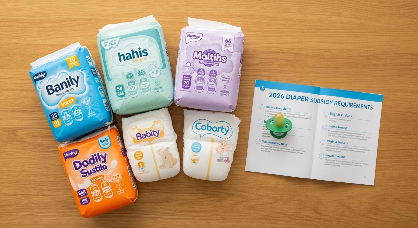 2026 기저귀 지원금 조건